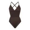 BARELY THERE BODYSUIT BRIEF W/ SNAPS | ESPRESSO 1 BARELY THERE BODYSUIT BRIEF W/ SNAPS | ESPRESSO -SWIMwear Sale Store SKIMS SHAPEWEAR SH BSB 1641 ESP
