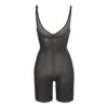 SHEER SCULPT OPEN BUST BODYSUIT | ONYX -SWIMwear Sale Store SKIMS SHAPEWEAR SH BSS 0014 ONYX