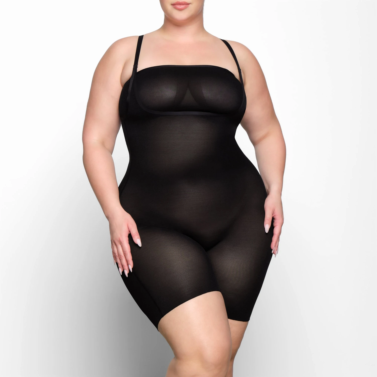 SHEER SCULPT OPEN BUST BODYSUIT | ONYX 4 SHEER SCULPT OPEN BUST BODYSUIT | ONYX - Image 2