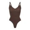 SEAMLESS SCULPT THONG BODYSUIT | COCOA -SWIMwear Sale Store SKIMS SHAPEWEAR SH BST 0200 COA a2ea6c89 9841 41a7 893b 6a253c9a029c