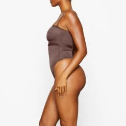 SHEER SCULPT HIGH-WAISTED THONG | COCOA -SWIMwear Sale Store SKIMS SHAPEWEAR SH HWT 0251 YC COA 0049