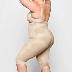 BARELY THERE CROPPED LEGGING | SAND -SWIMwear Sale Store SKIMS SHAPEWEAR SH LEG 0530 ZB SND 0012