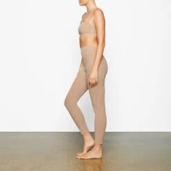 SHEER SCULPT LOW BACK LEGGING | CLAY -SWIMwear Sale Store SKIMS SHAPEWEAR SH LEG025560 YB CLY 0014