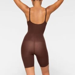EVERYDAY SCULPT MID THIGH BODYSUIT | COCOA -SWIMwear Sale Store SKIMS SHAPEWEAR SH ONE 2154 JA COA 0018 BK ba2dd8cb 86de 4e1b b381 12bc0e567848