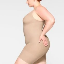 EVERYDAY SCULPT MID THIGH BODYSUIT | MICA -SWIMwear Sale Store SKIMS SHAPEWEAR SH ONE 2154 JB MCA 0008 SD