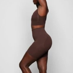 BUTT ENHANCING SHORT | COCOA -SWIMwear Sale Store SKIMS SHAPEWEAR SH SHO 2023 ZA COA 0011