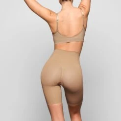 BUTT ENHANCING SHORT | OCHRE -SWIMwear Sale Store SKIMS SHAPEWEAR SH SHO 2023 ZD OCH 0020