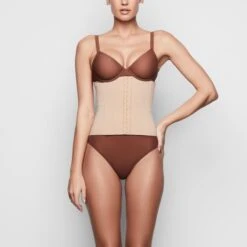 WAIST TRAINER | CLAY -SWIMwear Sale Store SKIMS SHAPEWEAR SH WST 0018 CLA W FR