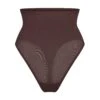SHEER SCULPT HIGH-WAISTED THONG | ESPRESSO 2 SHEER SCULPT HIGH-WAISTED THONG | ESPRESSO -SWIMwear Sale Store SKIMS SHEERSCULPT 0251 ESP