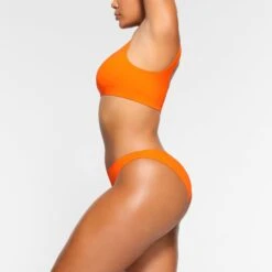 SWIM MID COVERAGE BOTTOMS | ORANGE -SWIMwear Sale Store SKIMS SWIM BB BRF 3960 OA ORG 0011 SD
