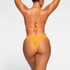 CROCHET SWIM BIKINI BOTTOM | NEON ORANGE -SWIMwear Sale Store SKIMS SWIM BB CKY 2813 MD NOG 0975 BK