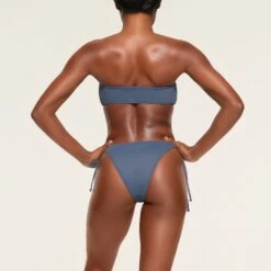 SWIM MICRO BANDEAU BIKINI TOP | MEDIUM DENIM WASH -SWIMwear Sale Store SKIMS SWIM BT BAN 3661 PB MDW 0021