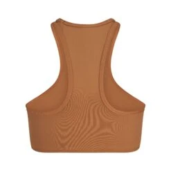 SWIM HIGH NECK RACER TOP | ALMOND -SWIMwear Sale Store SKIMS SWIM BT HNK 2786 ALM B