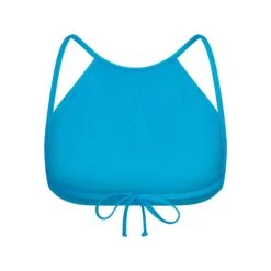 SWIM HIGH NECK TOP | TURQUOISE -SWIMwear Sale Store SKIMS SWIM BT HNK 2787 TRQ B
