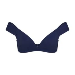 SHAPING SWIM OFF THE SHOULDER BIKINI TOP | MIDNIGHT