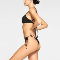 CROCHET SWIM MICRO SCOOP BIKINI TOP | ONYX -SWIMwear Sale Store SKIMS SWIM BT SCP 2808 MC ONX 0880 SD