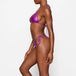 METALLIC SWIM SKIMPY TRIANGLE TOP | DRAGON FRUIT -SWIMwear Sale Store SKIMS SWIM BT TRI 2803 DB DRF 0006