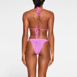 CROCHET SWIM TRIANGLE BIKINI TOP | TAFFY -SWIMwear Sale Store SKIMS SWIM BT TRI 2809 MB TFY 0851 BK