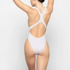 SWIM CUT OUT MONOKINI | MARBLE -SWIMwear Sale Store SKIMS SWIM MKN 0012 TC MBL 0020 BK