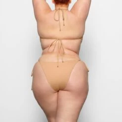 SWIM LACE UP MONOKINI | OCHRE -SWIMwear Sale Store SKIMS SWIM OP BRF 2794 CC OCH 0017 BK