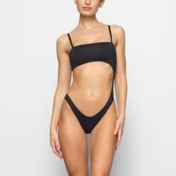 SWIM STRAPLESS MONOKINI | ONYX -SWIMwear Sale Store SKIMS SWIM OP BRF 2795 CD ONX 0005 FR