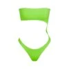 SWIM STRAPLESS MONOKINI | NEON GREEN -SWIMwear Sale Store SKIMS SWIM OP BRF 2795 NGE