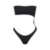 SWIM STRAPLESS MONOKINI | ONYX -SWIMwear Sale Store SKIMS SWIM OP BRF 2795 ONX