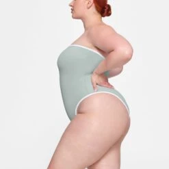 ZIP-UP SWIM STRAPLESS ONE PIECE | PACIFIC -SWIMwear Sale Store SKIMS SWIM OP BRF 3025 HC PAC 0013 SD 0defac87 4963 45b1 a019 855c9516c0a6