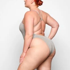 GLITTER SWIM ONE PIECE | NICKEL -SWIMwear Sale Store SKIMS SWIM SW BDY 0110 NIC ZB 0011 SD x1 7c78519f 0f01 4171 afee e304f504caf3