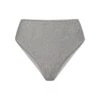 GLITTER SWIM MID WAIST BOTTOM | NICKEL -SWIMwear Sale Store SKIMS SWIM SW BKN 0108 NIC
