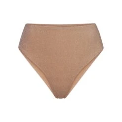 GLITTER SWIM MID WAIST BOTTOM | SIENNA