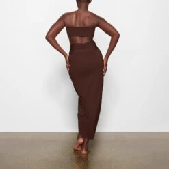 SWIM BANDEAU BIKINI TOP | COCOA -SWIMwear Sale Store SKIMS SWIM SW BND 0777 MK COA BK