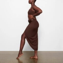 SWIM BANDEAU BIKINI TOP | COCOA -SWIMwear Sale Store SKIMS SWIM SW BND 0777 MK COA SD2