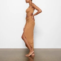 SWIM BANDEAU BIKINI TOP | ALMOND -SWIMwear Sale Store SKIMS SWIM SW BND 0777 MM ALM SDjpg