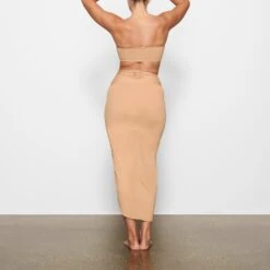 SWIM BANDEAU BIKINI TOP | OCHRE -SWIMwear Sale Store SKIMS SWIM SW BND 0777 MM OCH BK