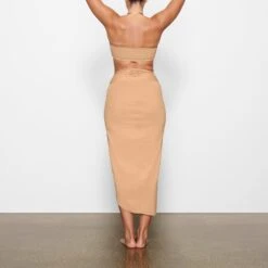 SWIM BANDEAU BIKINI TOP | OCHRE -SWIMwear Sale Store SKIMS SWIM SW BND 0777 MM OCH BK2