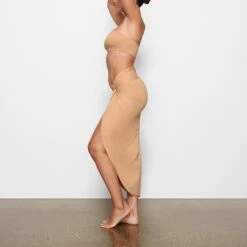 SWIM BANDEAU BIKINI TOP | OCHRE -SWIMwear Sale Store SKIMS SWIM SW BND 0777 MM OCH SD