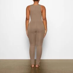 SKIMS SPORT SWIM FULL LENGTH SUIT | DESERT -SWIMwear Sale Store SKIMS SWIM SW BSF 0070 AA DES 0011 BK