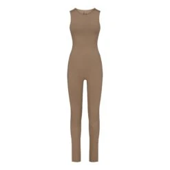 SKIMS SPORT SWIM FULL LENGTH SUIT | DESERT