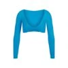 SWIM LONG SLEEVE SHRUG | TURQUOISE -SWIMwear Sale Store SKIMS SWIM SW LGS 0015 TRQ