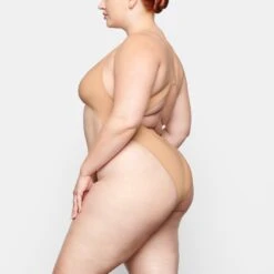 SWIM CUT OUT MONOKINI | OCHRE -SWIMwear Sale Store SKIMS SWIM SW MKN 0012 TB OCH 0008 SD