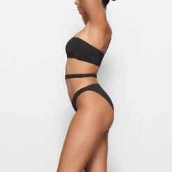 SWIM ONE SHOULDER MONOKINI | ONYX -SWIMwear Sale Store SKIMS SWIM SW MKN 0014 MM ONX SD