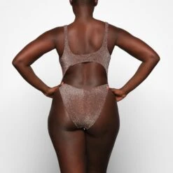 GLITTER SWIM MONOKINI | COCOA -SWIMwear Sale Store SKIMS SWIM SW MKN 0109 COA ZA 0016 BK x1 f96f6ea9 4418 48b9 a723 66ec79c09650