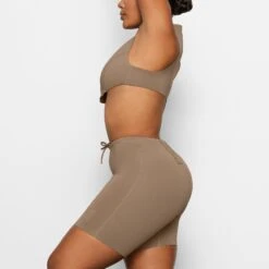 SKIMS SPORT SWIM MID THIGH SHORT | DESERT -SWIMwear Sale Store SKIMS SWIM SW MWS 0053 AA DES 0008 SD