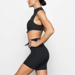 SKIMS SPORT SWIM MID THIGH SHORT | ONYX -SWIMwear Sale Store SKIMS SWIM SW MWS 0053 AD ONX 0023 SD