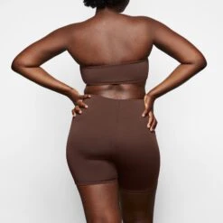 SHAPING SWIM SHORT | COCOA -SWIMwear Sale Store SKIMS SWIM SW MWS 0122 RA COA 017 BK