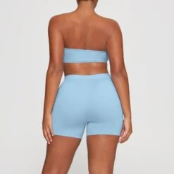 SWIM MID WAIST SHORT | IRIS BLUE -SWIMwear Sale Store SKIMS SWIM SW MWS 0750 HA IRB 0010