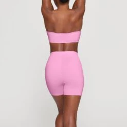 SWIM MID WAIST SHORT | LIGHT PINK -SWIMwear Sale Store SKIMS SWIM SW MWS 0750 HB LPK 0012