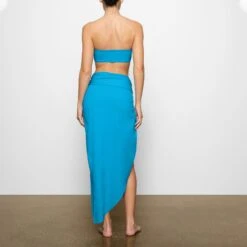 SWIM SARONG SKIRT | TURQUOISE -SWIMwear Sale Store SKIMS SWIM SW SKT 0016 CD TRQ 0029 BK