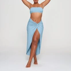SWIM SARONG SKIRT | IRIS BLUE -SWIMwear Sale Store SKIMS SWIM SW SKT 0016 HA IRB 0007